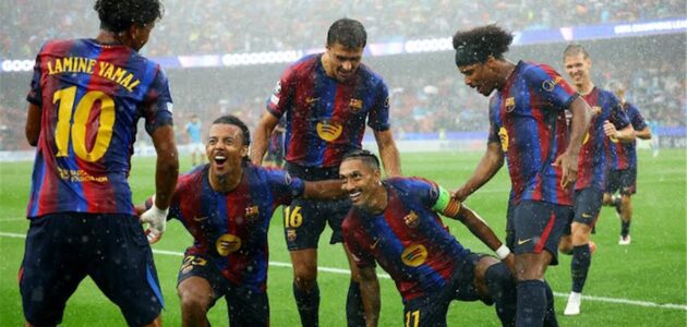 برشلونة يواجه ليفانتي في مواجهة حامية: تفاصيل مواعيد مباريات الأحد 13-9-2026