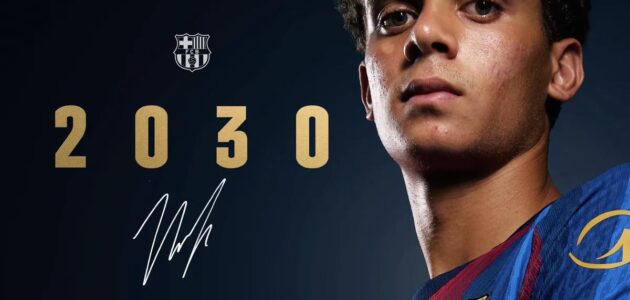 برشلونة يوقع مع النجم الصاعد حمزة عبد الكريم: عقد يصل إلى 2030 مع شرط جزائي جديد